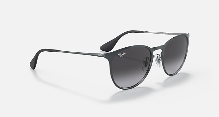 ERIKA METAL Sunglasses in Grey and Grey Gradient - RB3539  display picture 2