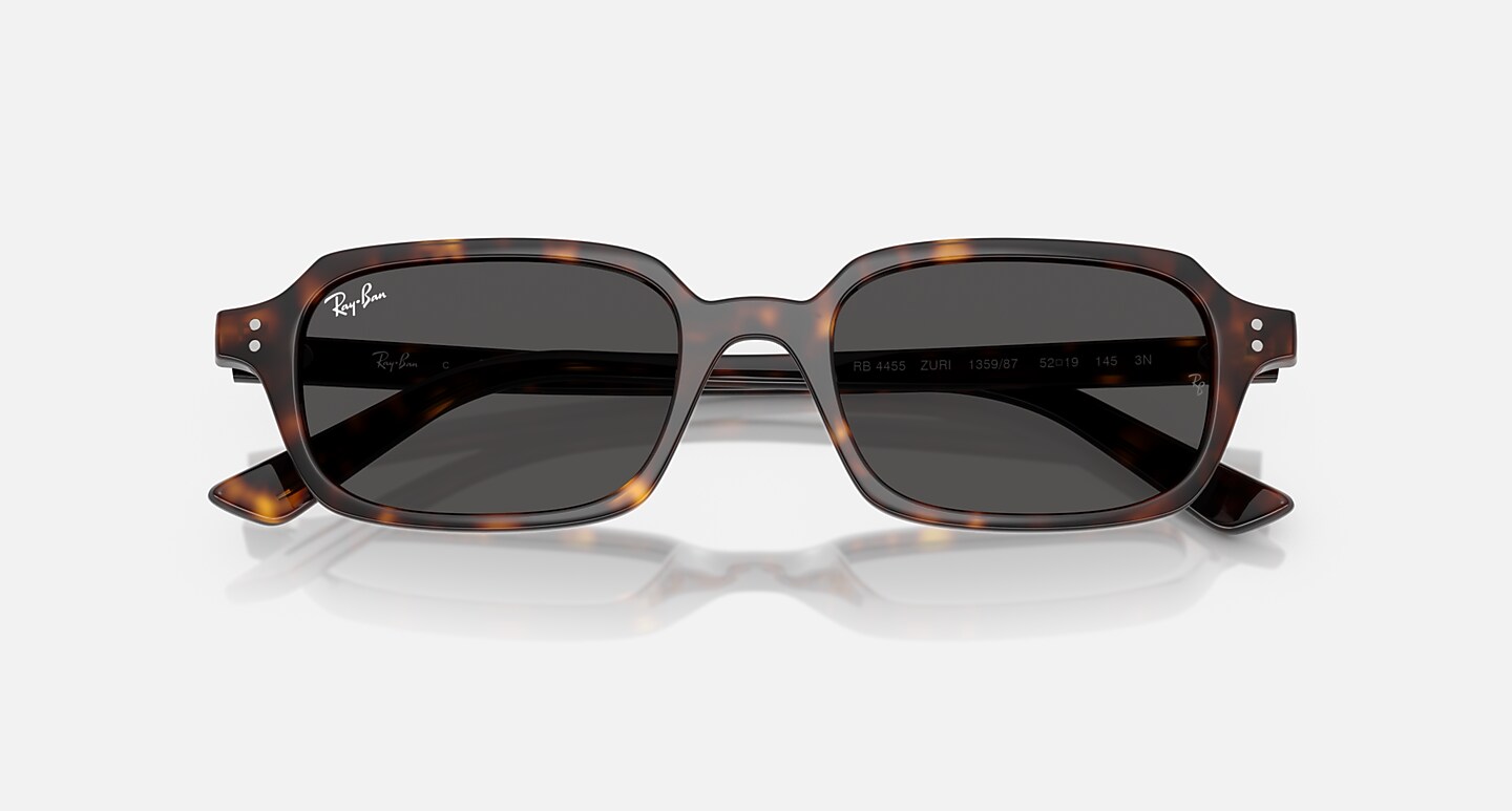 Ray-Ban Sunglasses Unisex Zuri Bio-based - Havana Frame Grey Lenses 52-19