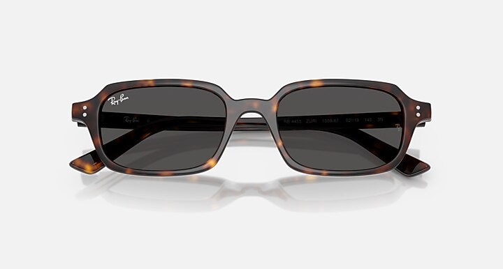 Ray-Ban Sunglasses Unisex Zuri Bio-based - Havana Frame Grey Lenses 52-19