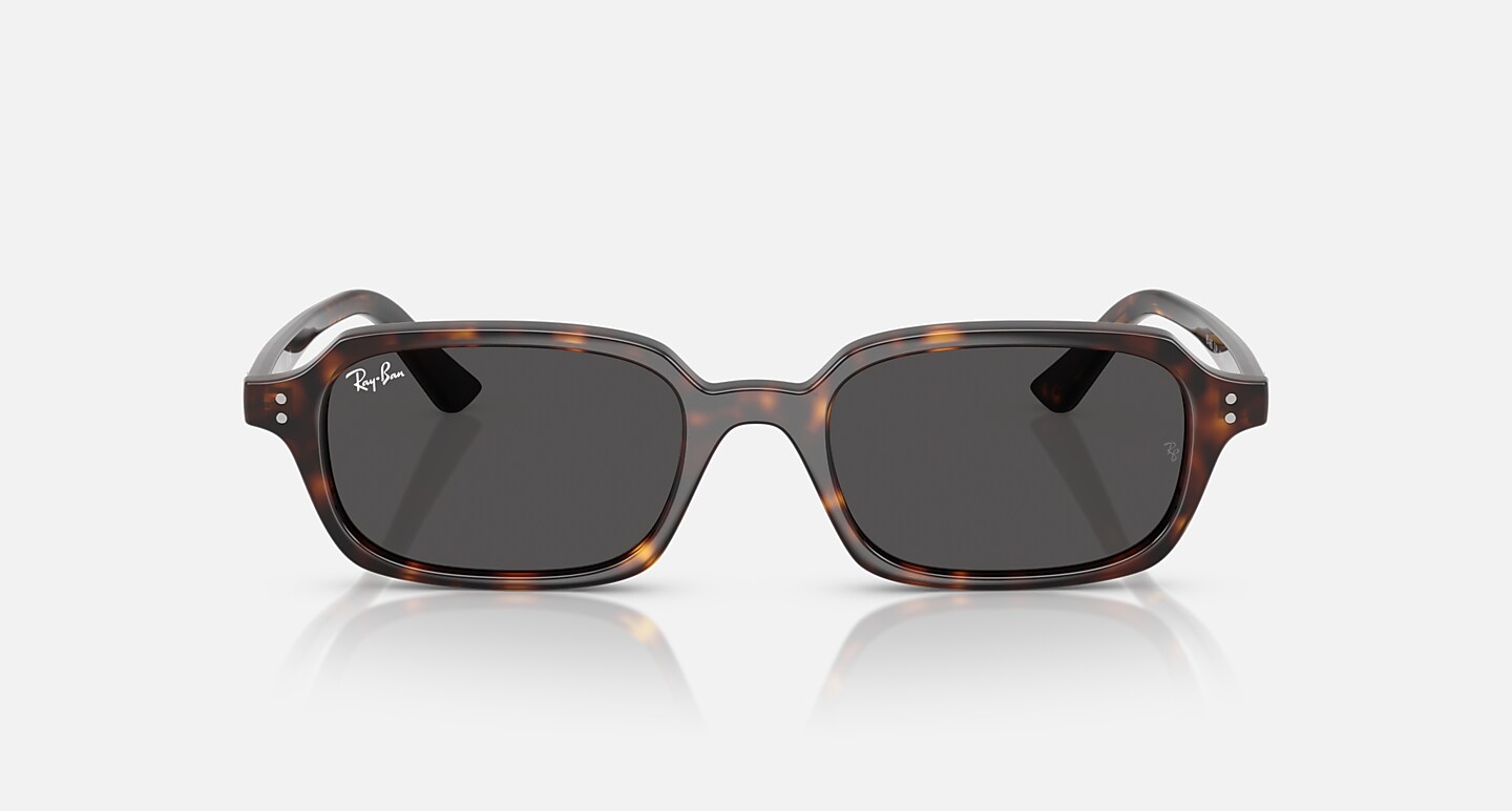 Ray-Ban Sunglasses Unisex Zuri Bio-based - Havana Frame Grey Lenses 52-19