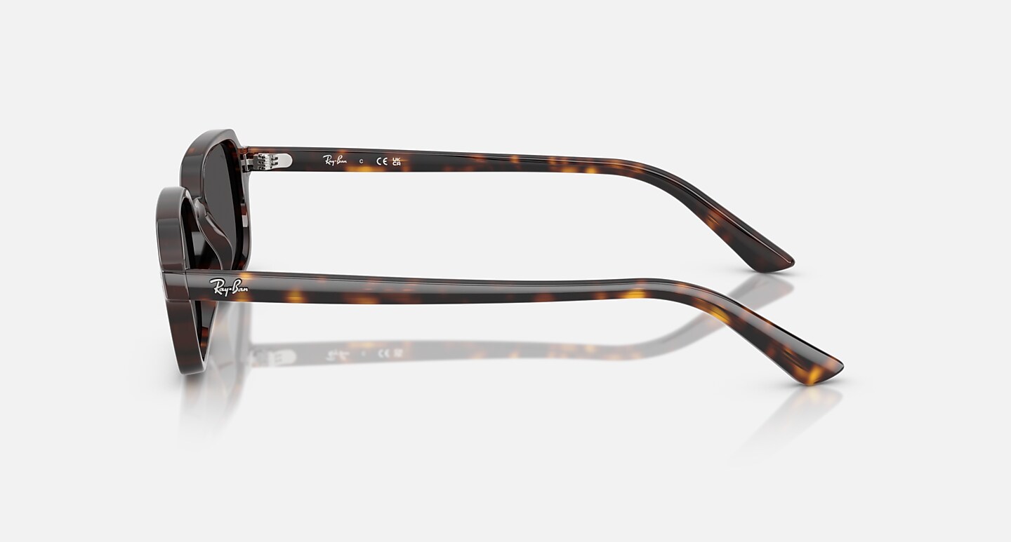 Ray-Ban Sunglasses Unisex Zuri Bio-based - Havana Frame Grey Lenses 52-19