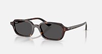RayBan Havana Dark Grey Solid Color