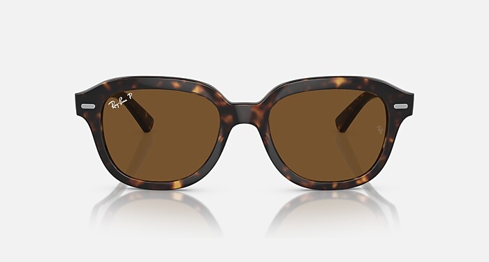Ray-Ban Classic Brown Sunglasses. MODEL CODE RB4398 902/57 53-20 RB4398 902/57 53-20 Erik Polarized - Sabina main image 4