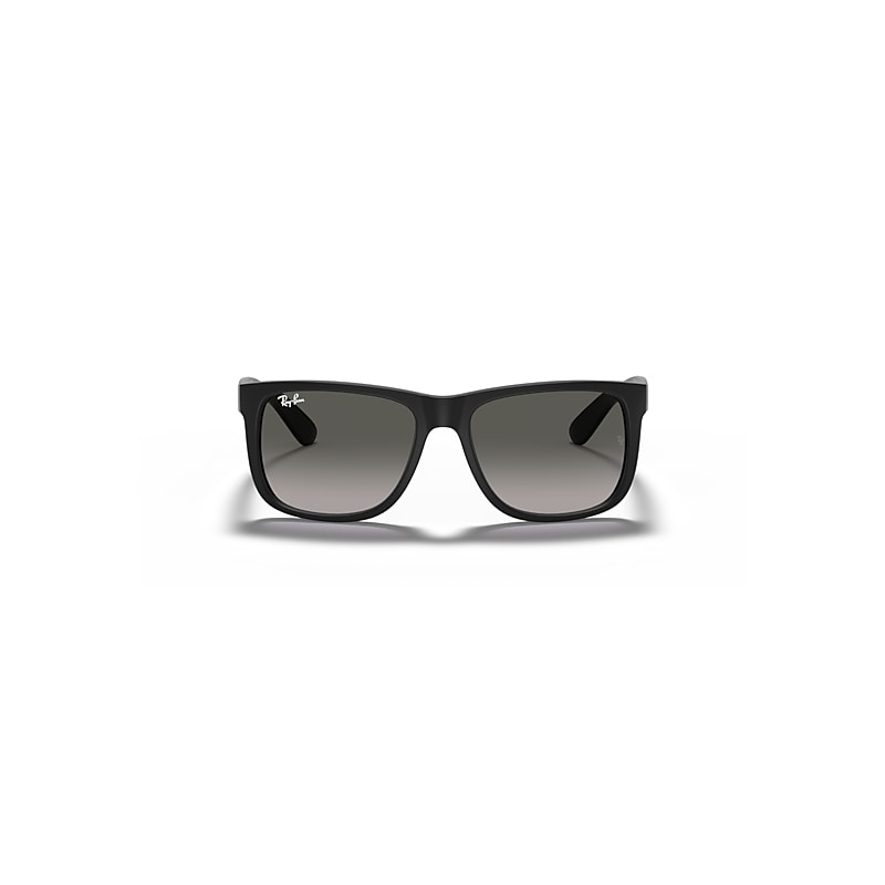 Ray-Ban Justin Classic Sunglasses Black Frame Grey Lenses 54-16