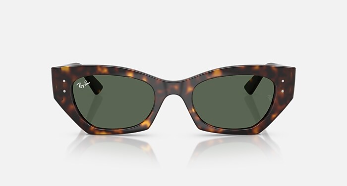 ZENA BIO-BASED Sunglasses in Havana and Dark Green - RB4430 | Ray