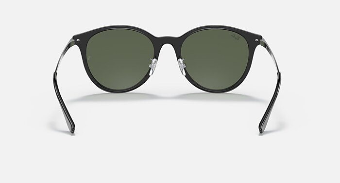 Ray-Ban Sunglasses Unisex Rb4334d - Black Frame Grey Lenses 55-19