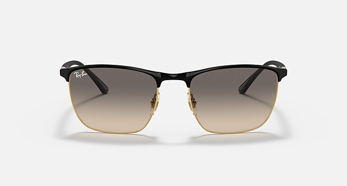 Ray-Ban Sunglasses Unisex Rb3686 - Black Frame Grey Lenses 57-19