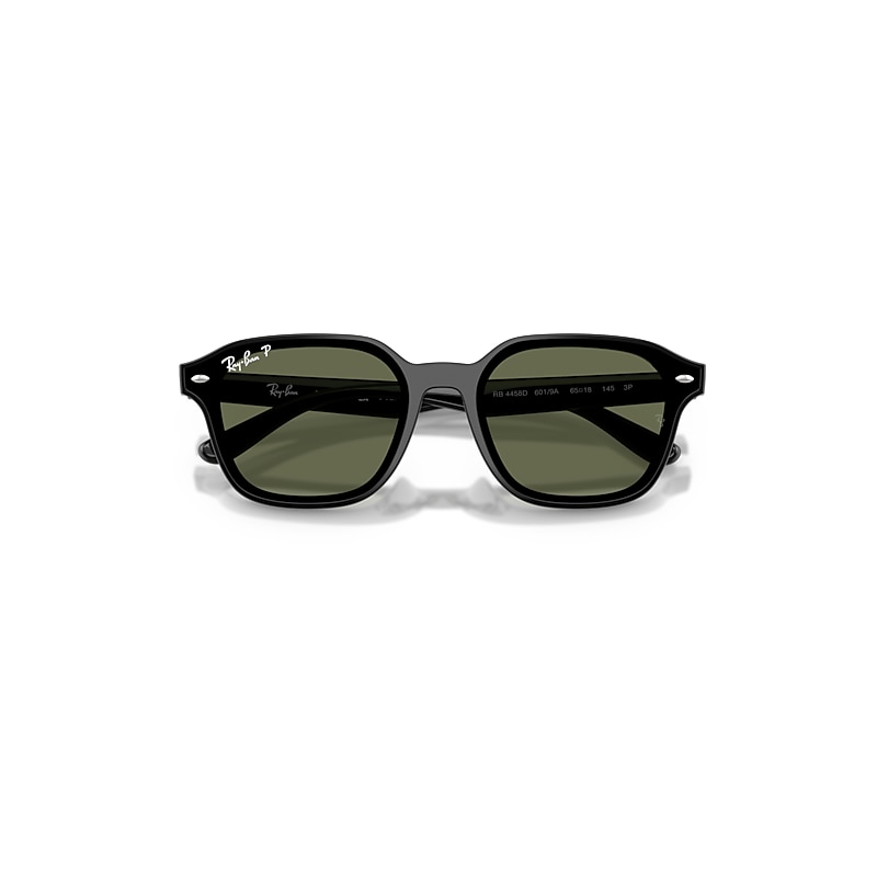 RB4458D Sunglasses in Black and Dark Green Polar - RB4458D | Ray