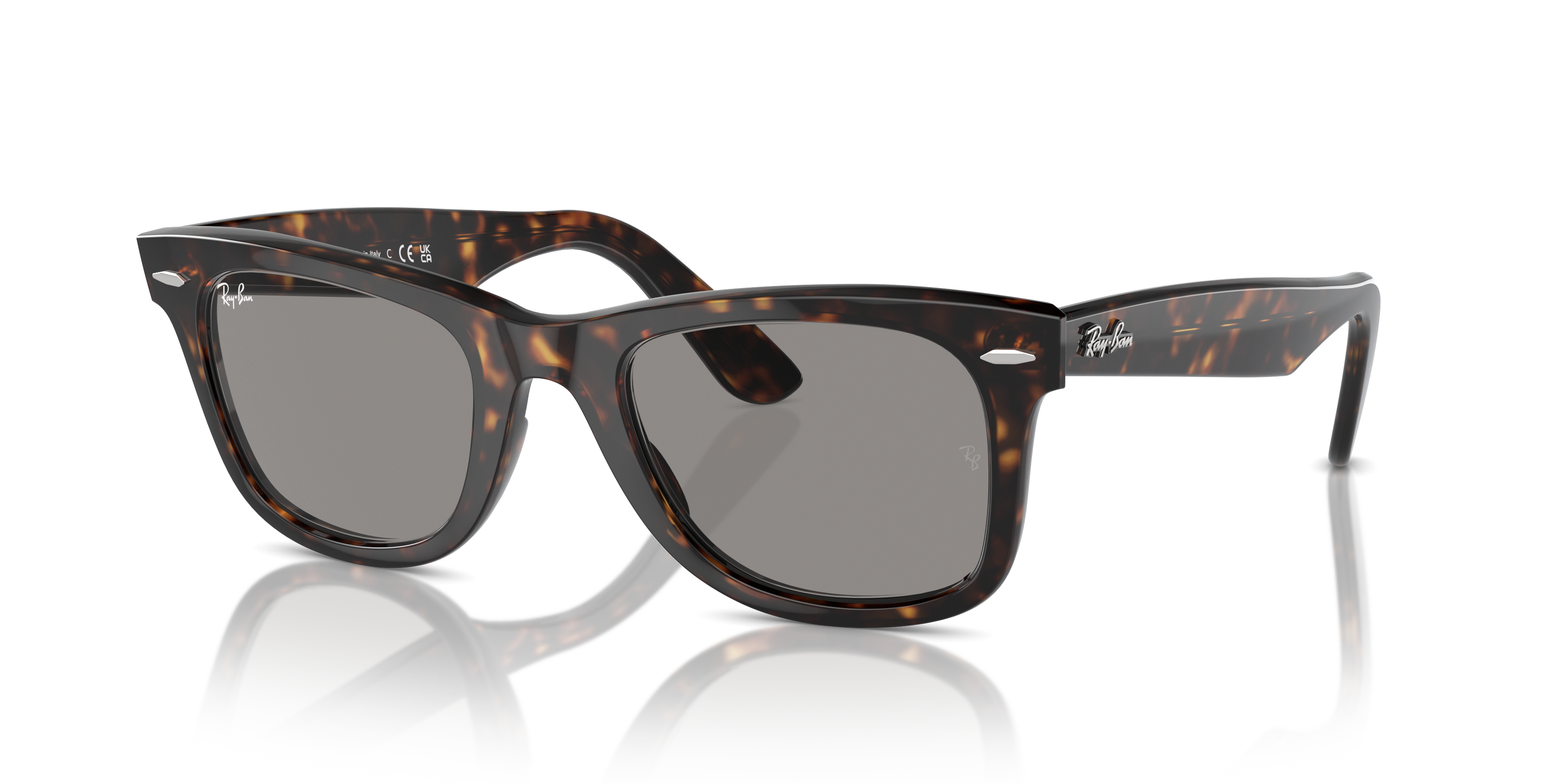 ORIGINAL WAYFARER CLASSIC Polished Havana Frame Grey Lenses 50-22