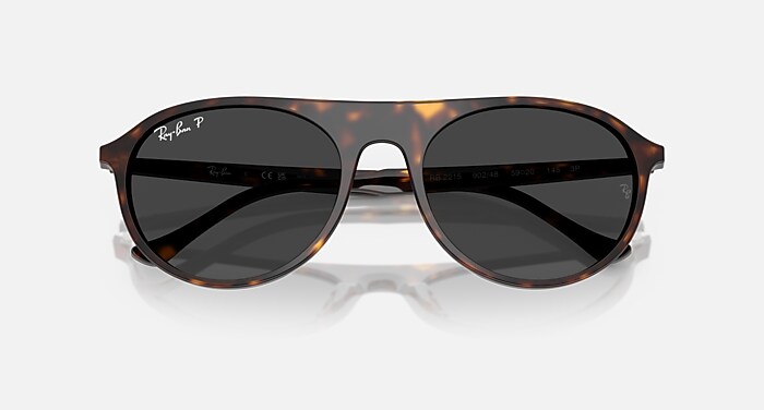 RB2215 Sunglasses in Havana and Polar Black - RB2215 | Ray