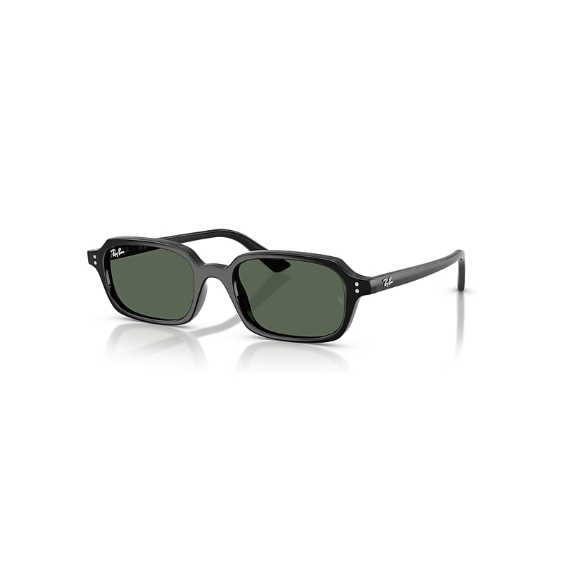 Ray-Ban Sunglasses  Zuri Bio-Based - Black Frame Green Lenses 49-19, RB4455