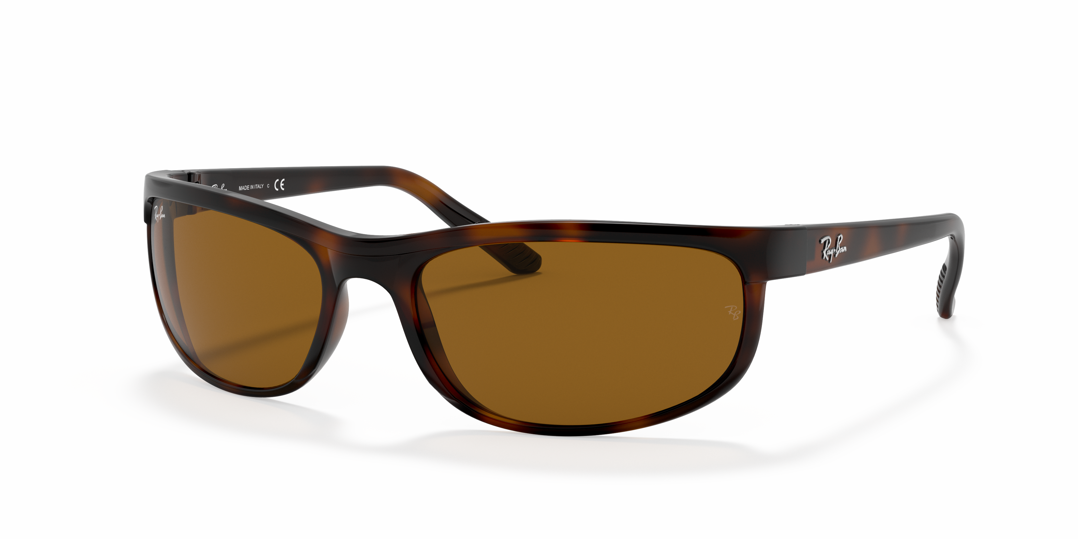 PREDATOR 2 Polished Dark Havana Frame B-15 Brown Lenses 62-19