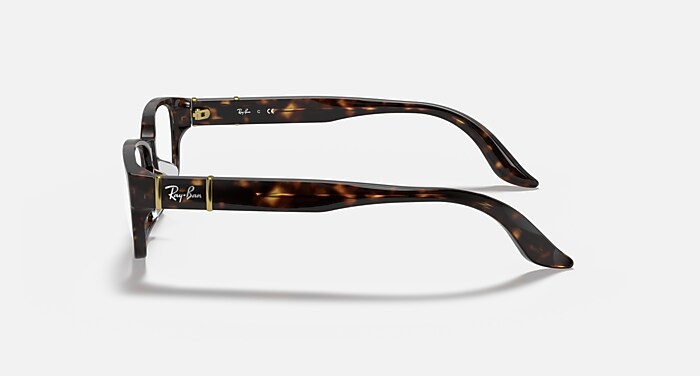 Brille Arte Rx Glasses w/ Black and Brown Tortoise / Titanium Frames FRAMES ONLY Ray-Ban RX 5397 ELLIOT Eyeglasses | FREE Shipping main image 4