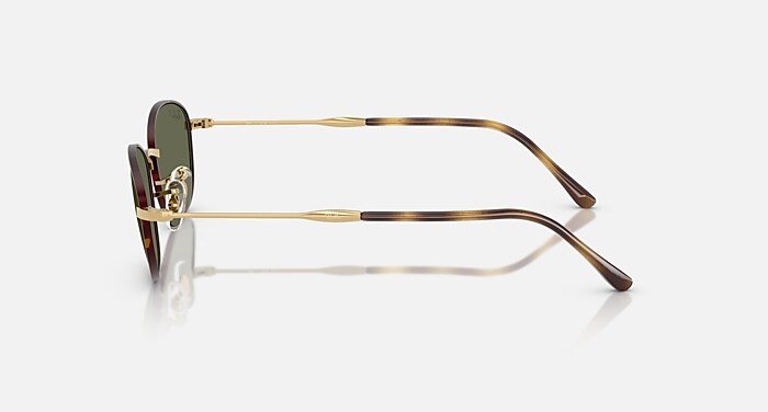 Ray-Ban Sunglasses Woman Rb3749 - Gold Frame Green Lenses 55-18 Polarized