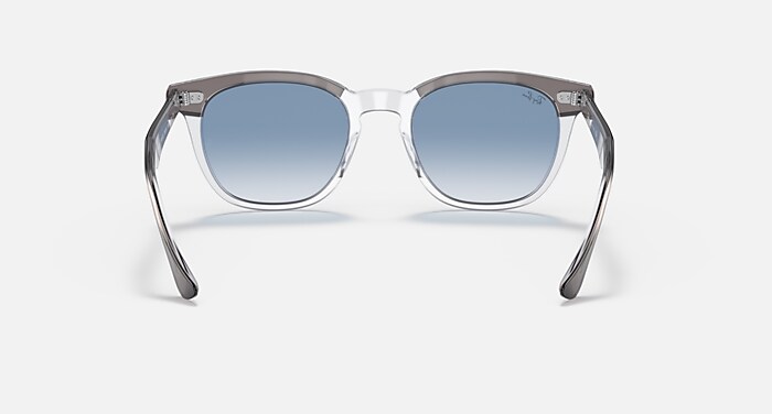 レイバン公式ストア】 Ray-Ban® HAWKEYE サングラス | 透明上にグレー