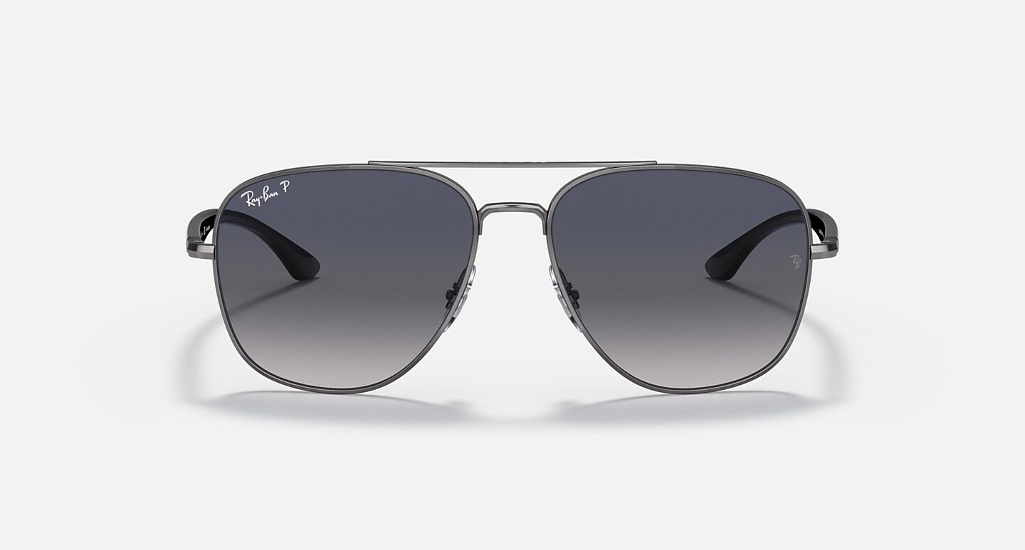 Ray-Ban Sunglasses Rb3683 Black Frame Blue Lenses