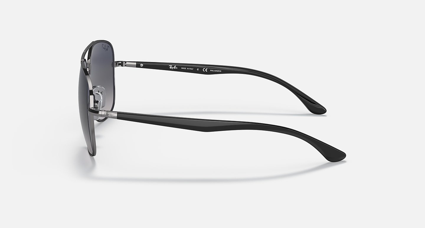 Ray-Ban Sunglasses Rb3683 Black Frame Blue Lenses
