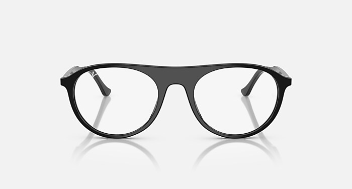 Ray-Ban Rb5441 Optics Optical Black Frame Clear Lenses Polarized 53-20