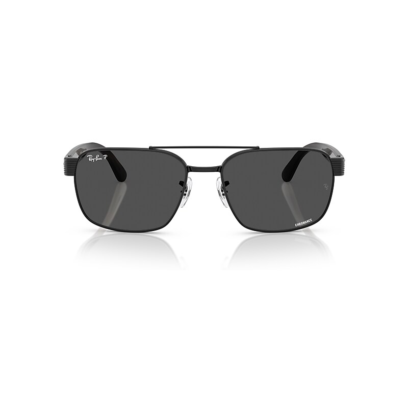 Ray Ban Rb3751ch Chromance Sunglasses Havana Grey Frame Grey Lenses Polarized 61-17 In Havana Grey