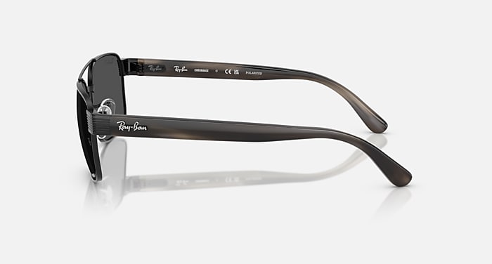 Ray-Ban Sunglasses Unisex Rb3751ch Chromance - Havana Grey Frame Grey Lenses 61-17 Polarized