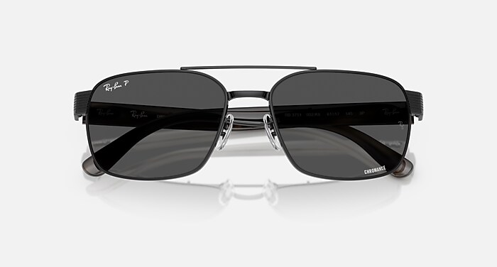 Ray-Ban Sunglasses Unisex Rb3751ch Chromance - Havana Grey Frame Grey Lenses 61-17 Polarized