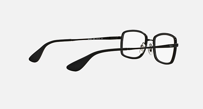 RB6336 Eyeglasses with Rubber Black Frame - RB6336 | Ray-Ban® display picture 3