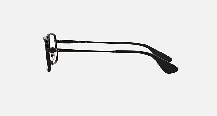 Ray Ban Vista Eyeglasses RX6336 w/Demo Lenses, Matte Black, 51 mm NEW Ray Ban Vista Eyeglasses RX6336 w/Demo Lenses, Matte Black  main image 4