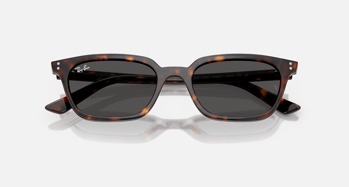 Ray-Ban Sunglasses Unisex Zaya Bio-based - Havana Frame Grey Lenses 53-19