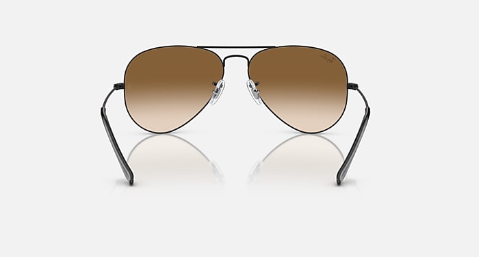 AVIATOR GRADIENT Sunglasses in Black and Brown RB3025 Ray-Ban® GB