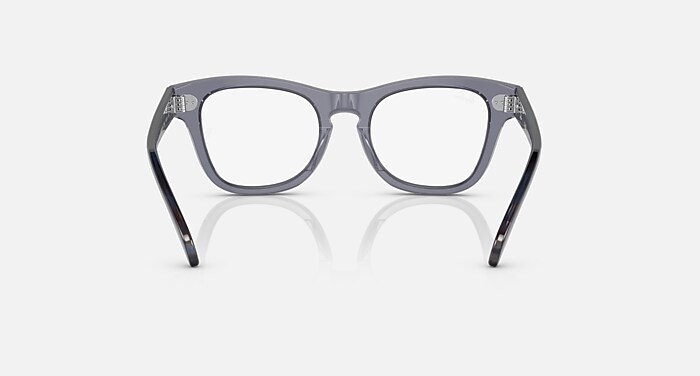 Ray-Ban Eyeglasses Children Rb9707v Optics Kids Prescription - Black Frame Clear Lenses 46-18 Polarized