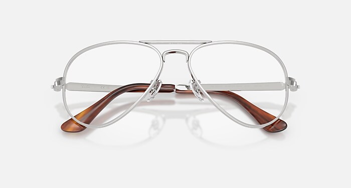 レイバン公式ストア】 Ray-Ban® AVIATOR MAX OPTICS メガネ | シルバー