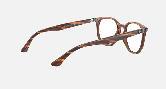 RB7151F HEXAGONAL OPTICS Eyeglasses with Tortoise Frame - RB7151F