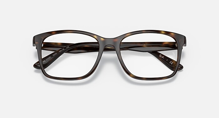 レイバン公式ストア】 Ray-Ban® RB7059D メガネ | ハバナ フレーム