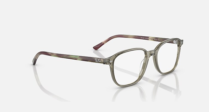LEONARD OPTICS Eyeglasses with Transparent Green Frame - RB5393