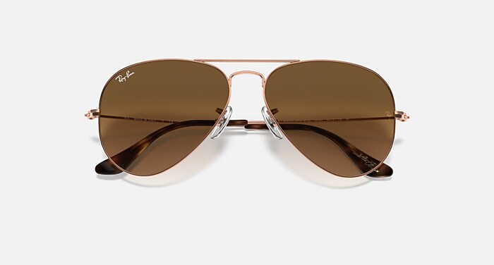 AVIATOR TEAM WANG X RAY-BAN Sunglasses in Copper and Brown  display picture 1