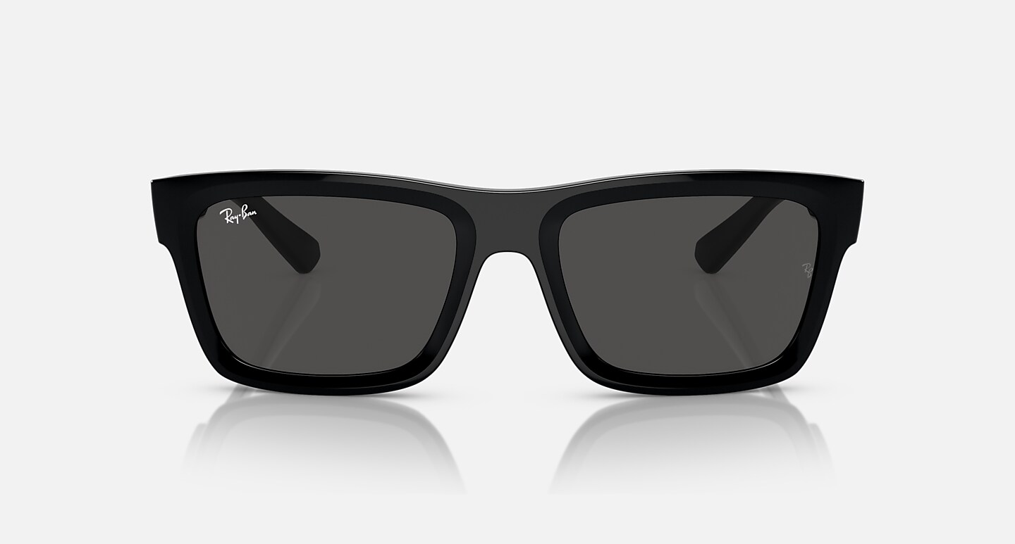 Ray-Ban Sunglasses Warren Bio-based Black Frame Grey Lenses