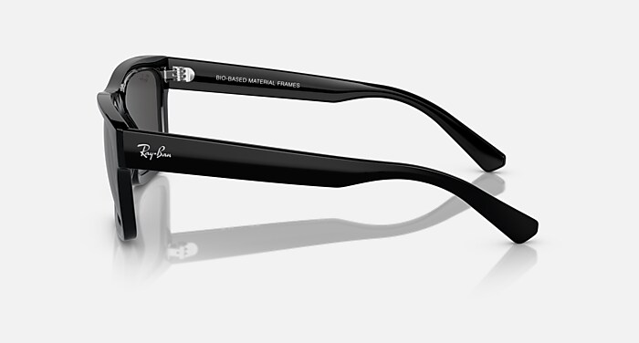 Ray-Ban Sunglasses Warren Bio-based Black Frame Grey Lenses