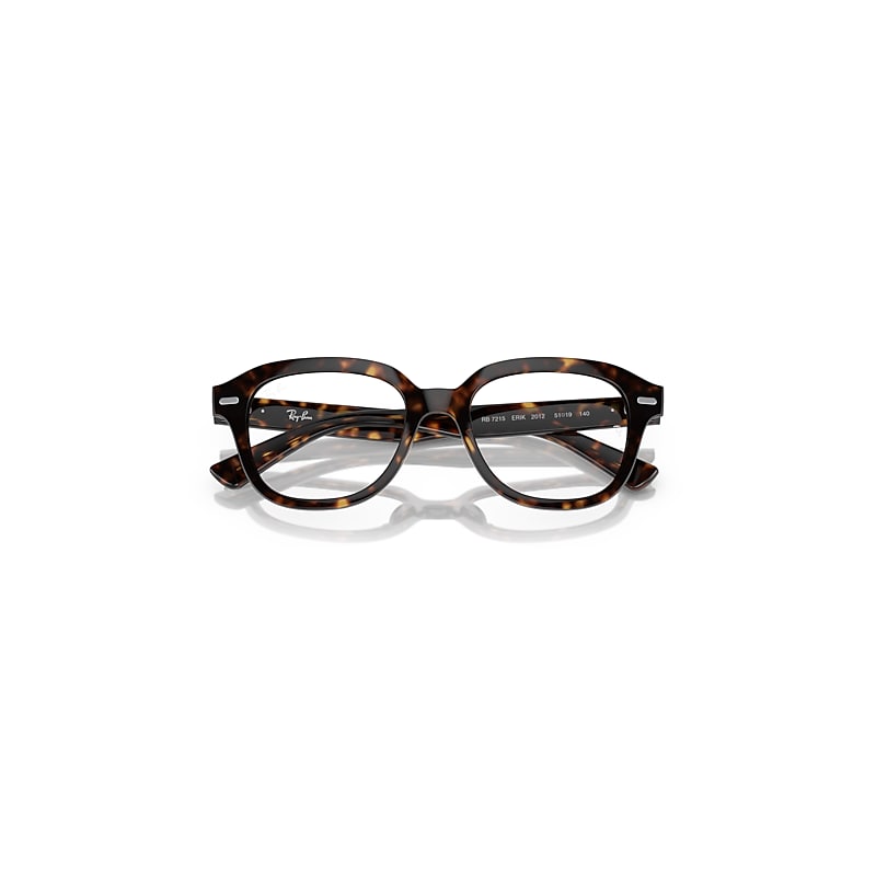 Ray-Ban Erik Optics Eyeglasses Havana Frame Clear Lenses Polarized 49-19