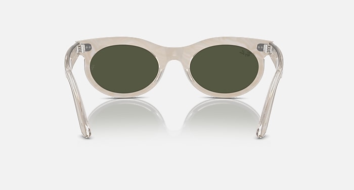 WAYFARER OVAL CHANGE Sunglasses in Photo Waves Grey and Green