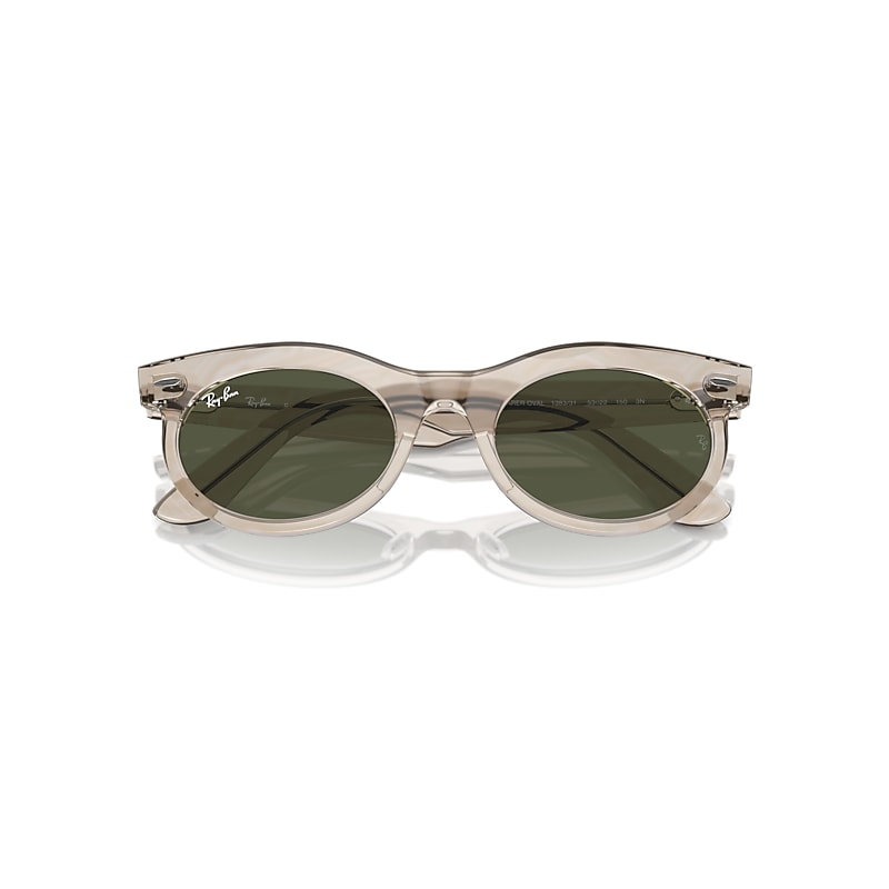 WAYFARER OVAL CHANGE Sunglasses in Photo Waves Grey and Green