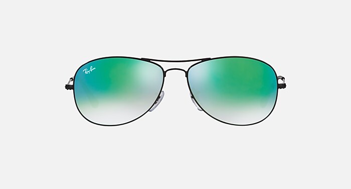 COCKPIT FLASH LENSES GRADIENT Sunglasses in Black and Green