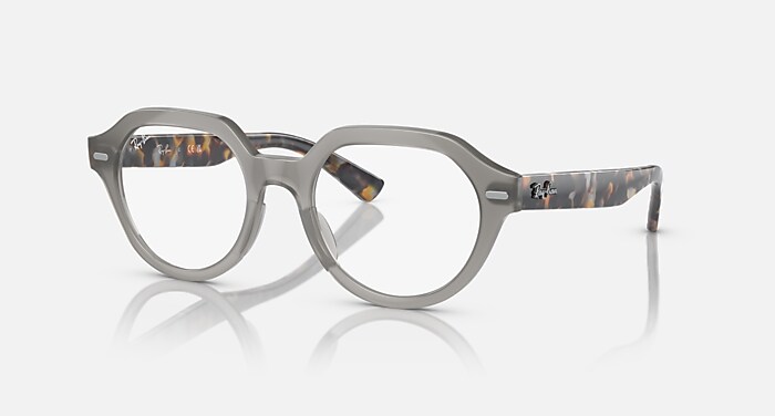 RB5362 OPTICS Eyeglasses with Transparent Green Frame