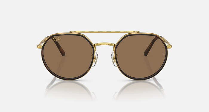 RB3765 TRANSITIONS® Sunglasses in Gold and Clear/Brown  display picture 2