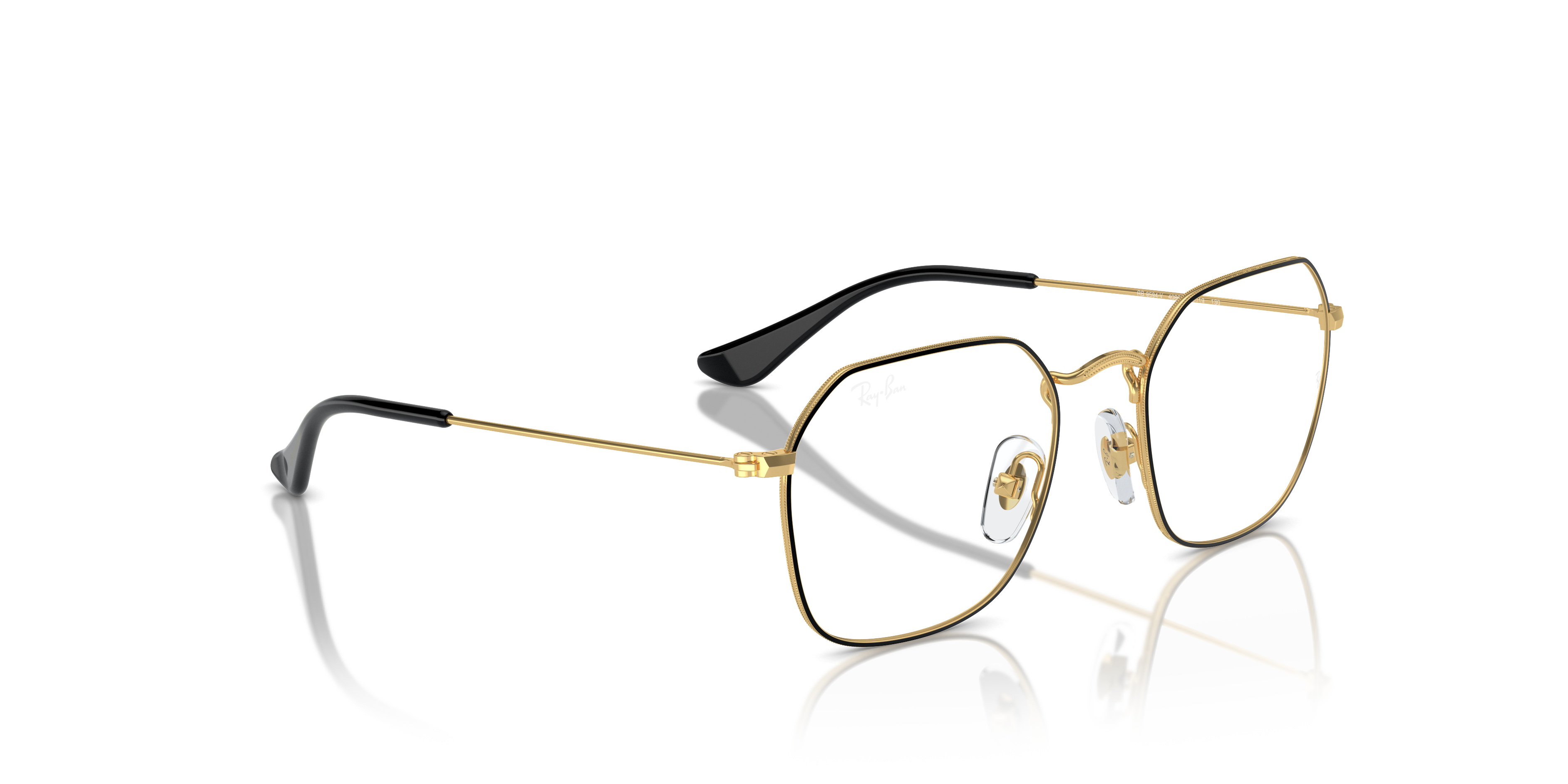 RB9594V OPTICS KIDS Eyeglasses with Black On Gold Frame - RY9594V RB9594V OPTICS KIDS Eyeglasses with Black On Gold Frame - RY9594V