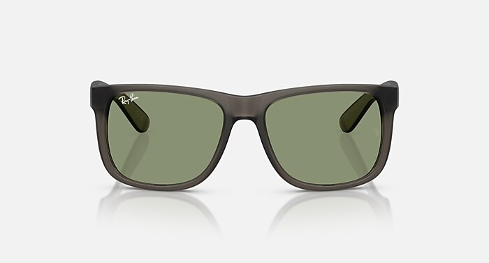 JUSTIN CLASSIC Sunglasses in Opal Grey and Green - RB4165F | Ray