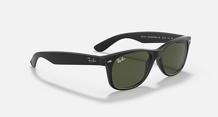 NEW WAYFARER CLASSIC Sunglasses in Rubber Black and G-15  display picture 1