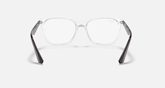 Ray-Ban クリアフレーム サングラス RB7066 OPTICS Eyeglasses with Transparent Frame - RB7066