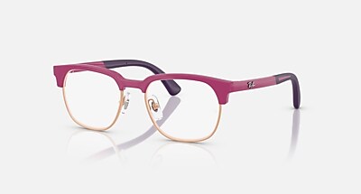 RB1641 OPTICS KIDS BIO-BASED Eyeglasses with Blue On Gunmetal