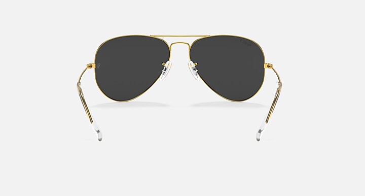 Ray-Ban 0RB3025 AVIATOR CLASSIC Polished Gold SUN_Back