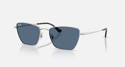 レイバン公式ストア】 Ray-Ban® DREA BIO-BASED サングラス | シルバー